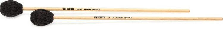 Vic Firth Robert van Sice Marimba Mallets - Medium Soft