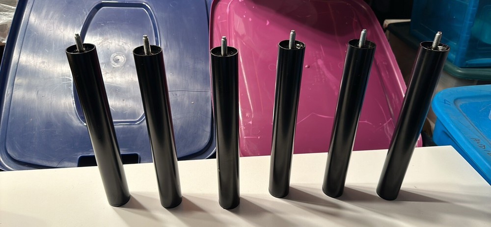 Six Heavy-duty Metal Bed Risers
