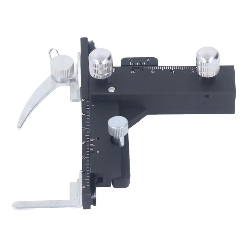 Microscope Movable Caliper Ruler Mechanical X-Y Movable Stage With Scale