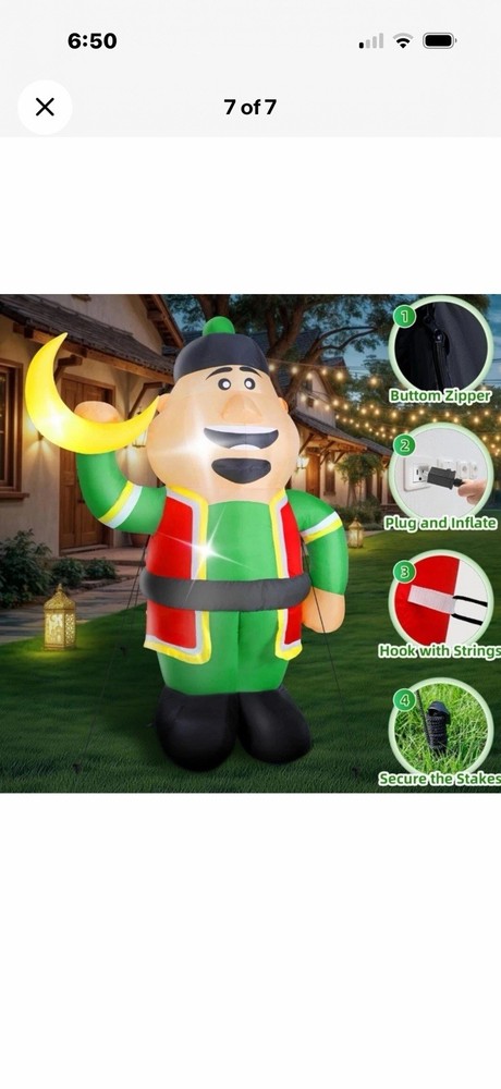 Ramadan Inflatable 7 Ft