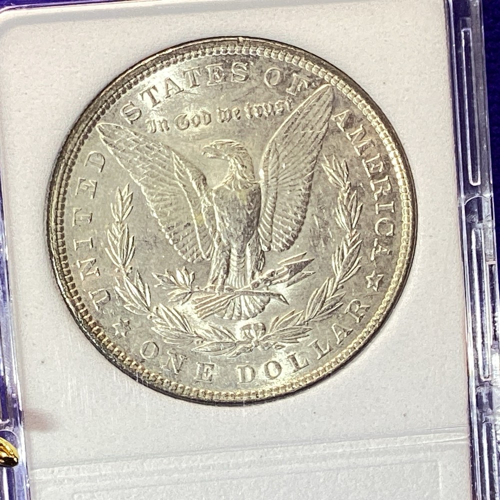 1902 MORGAN SILVER 💰 UNCIRCULATED in BCW SLAB