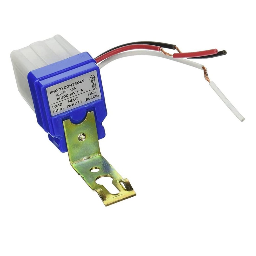 3 Pcs IP54 Light Sensor Switch - Automatic Dusk to Dawn Control for 12V Systems