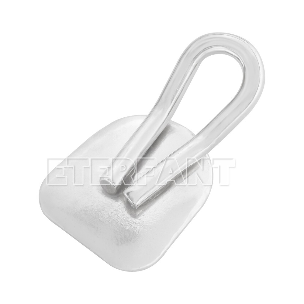 ETERFANT 10pcs/Bag Dental Orthodontic Lingual Buttons Bondable Round/Rectangular