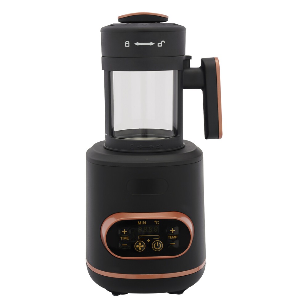 High-Efficiency Electric Coffee Roaster with Smart Controls for Home Use