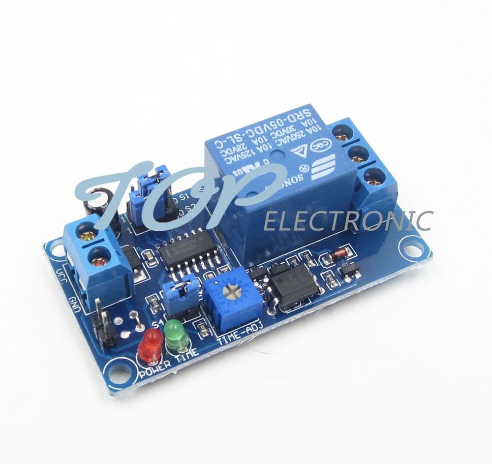 5V Power-OFF Delay Relay Module Delay Circuit Module