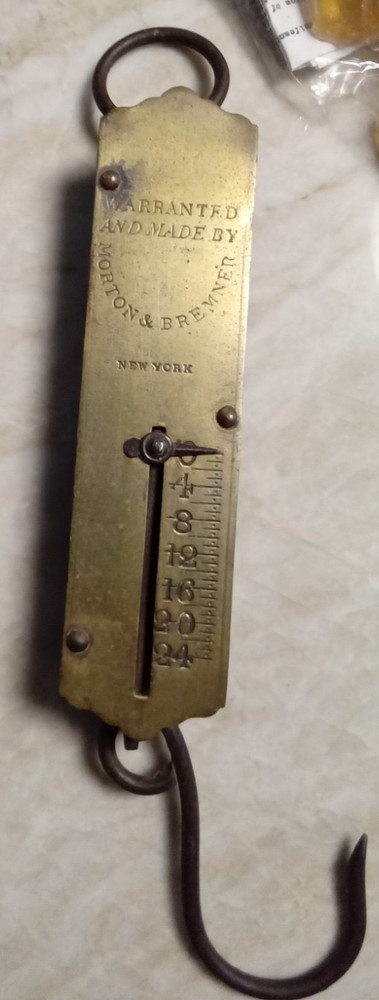 Vintage Morton & Bremner Scale 24lb