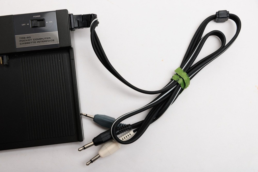 Radio Shack Tandy TRS-80 Pocket Computer PC-4 Cassette Interface