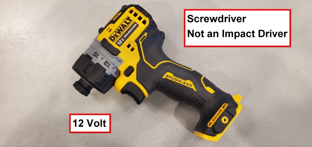 DeWALT DCF601B Xtreme 12V Max 1/4" Screwdriver. Bare 2024 Tool only.
