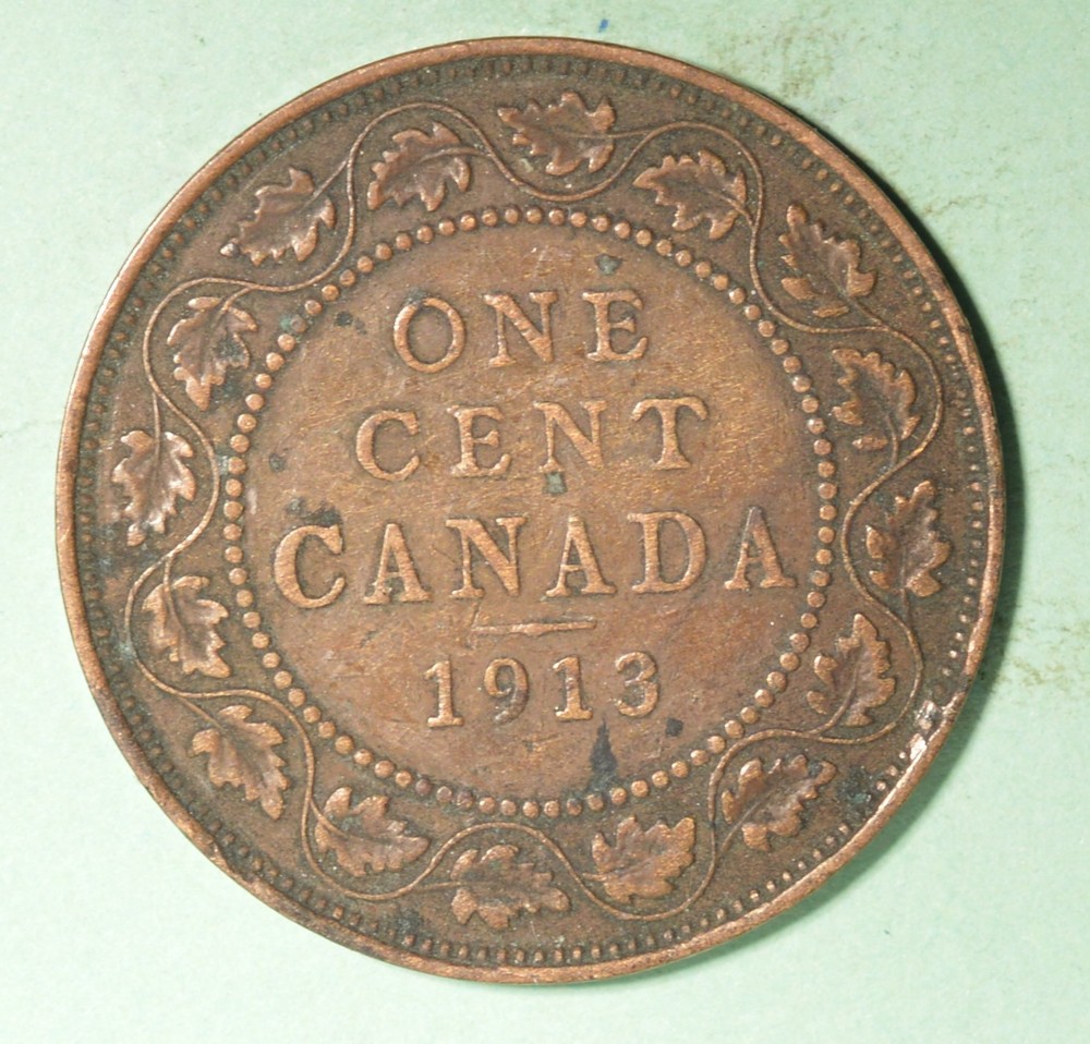 1913 - Canada Large Cent  - INV# X-62