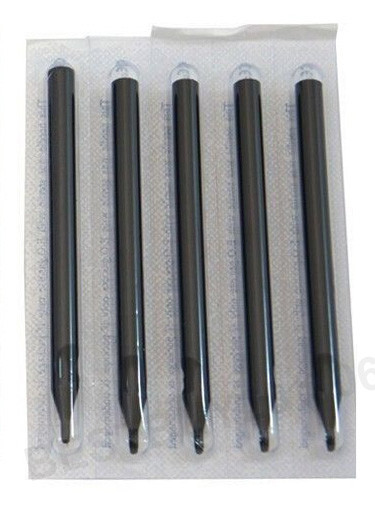 50 Pcs Tattoo Needles and Tube Tips + Assorted Lining and Shading Sizes RL RS M1