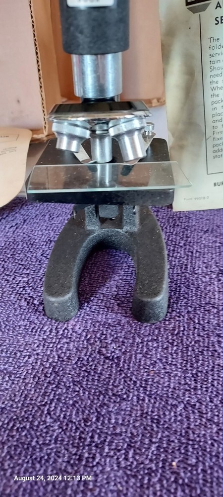 Vintage Par C Model 101 Tiny Microscope