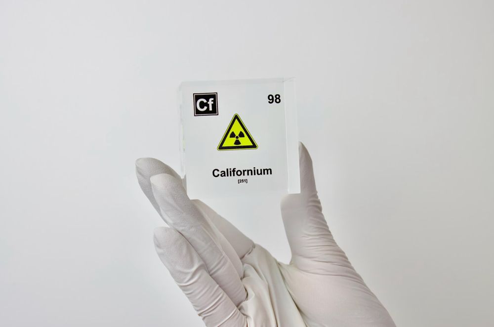 Californium Element Cube