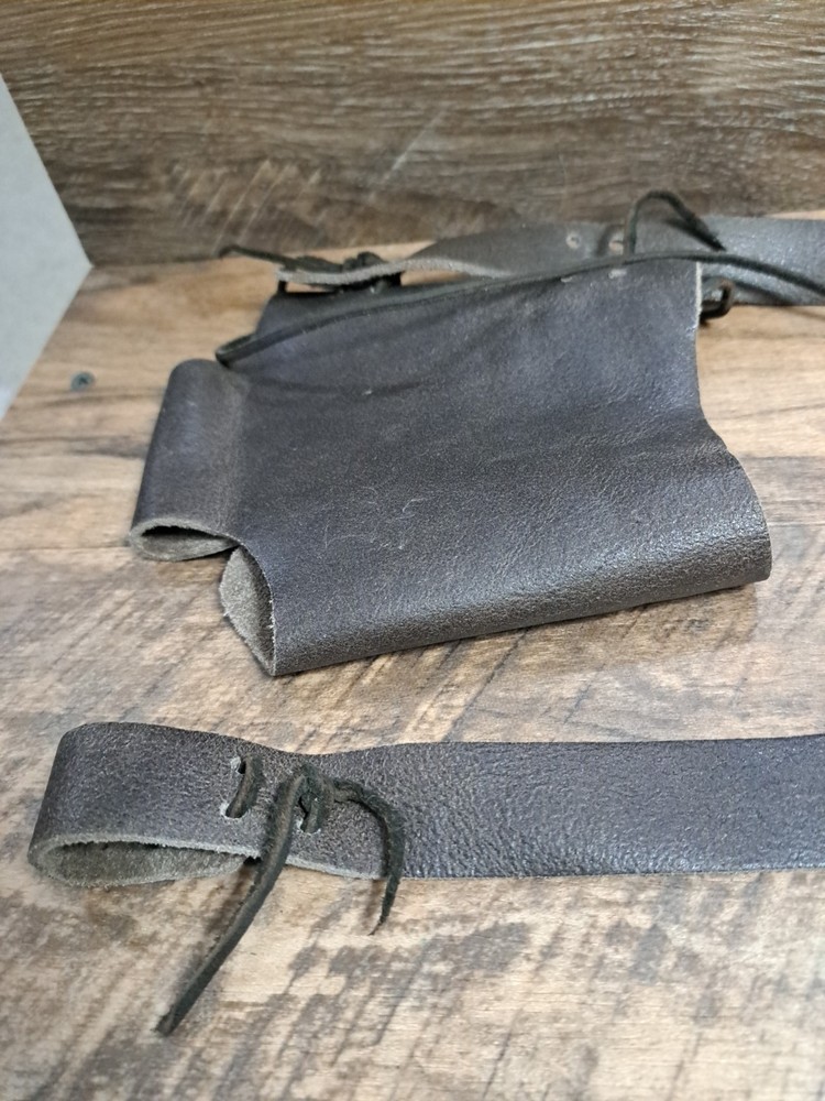 Nice Leather Lace Up No Drill Muzzleloader Sling, Fits TC Hawken