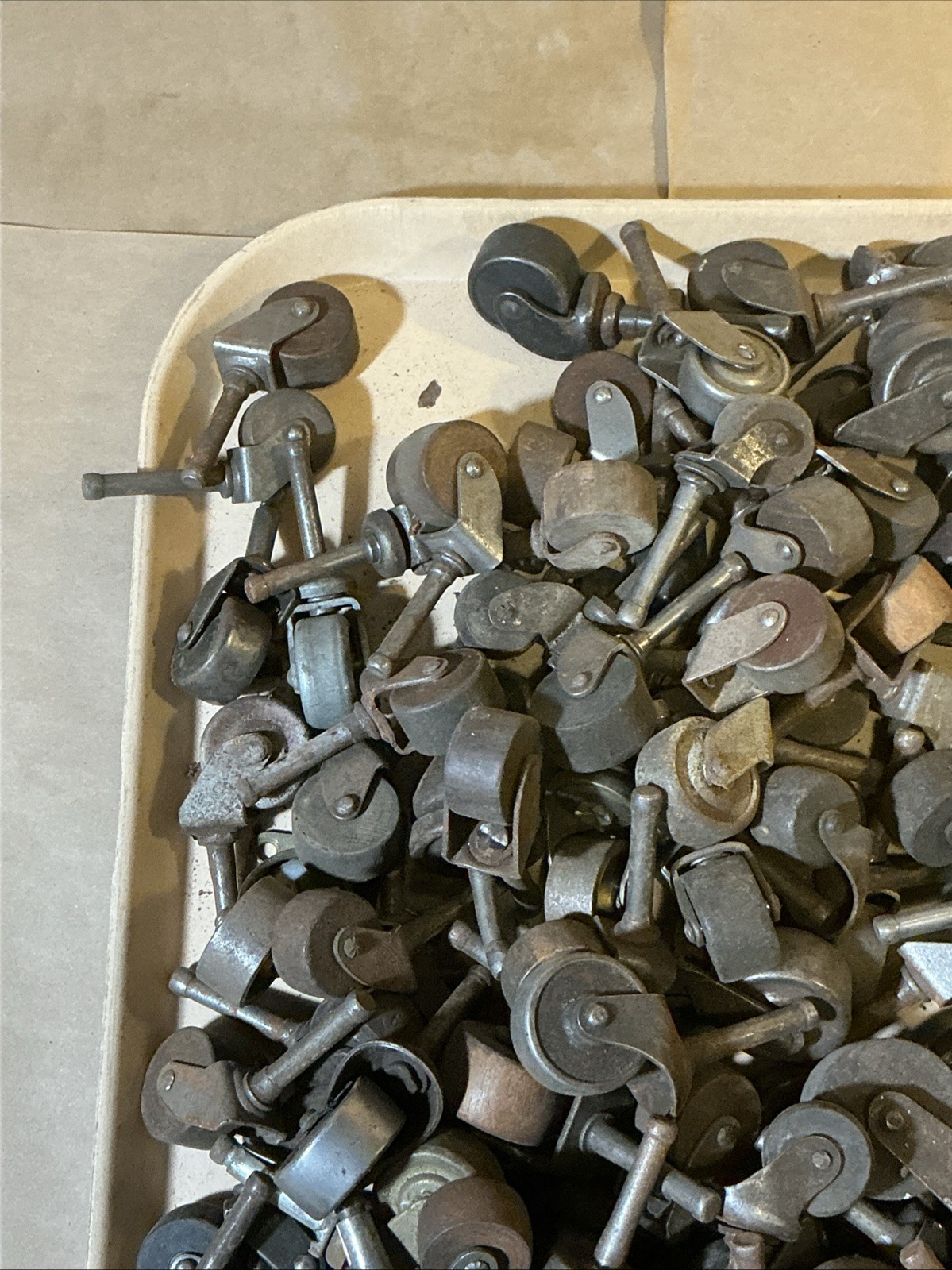 Group Of 130+ Wood/Metal Furniture Casters As Is INV-JDJ79