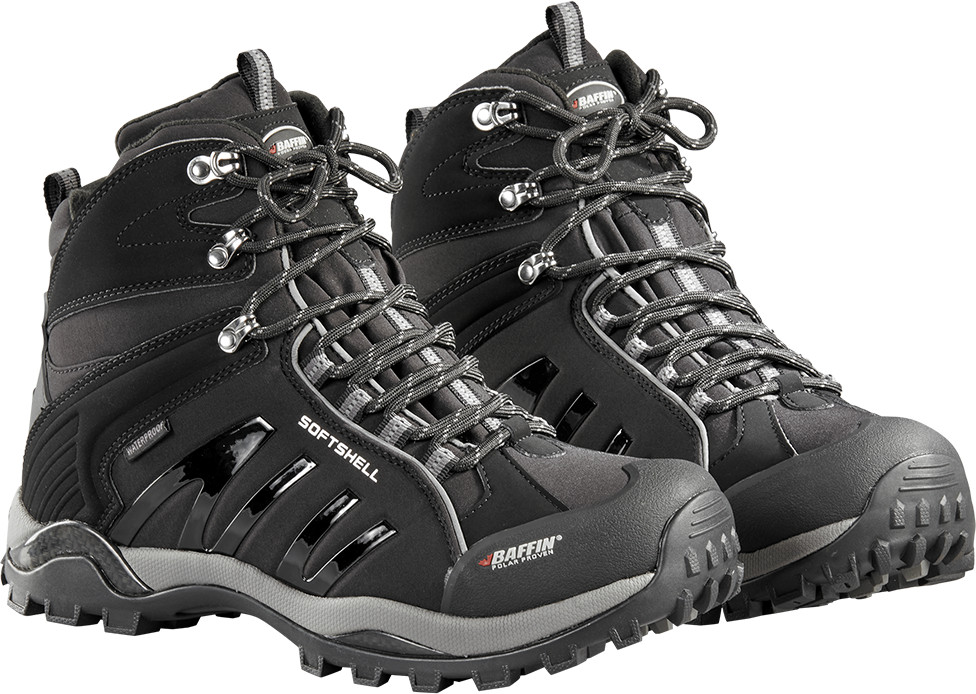 BAFFIN Zone Boot Black Fits 12 – Waterproof Breathable Snowshoe Compatible Boots