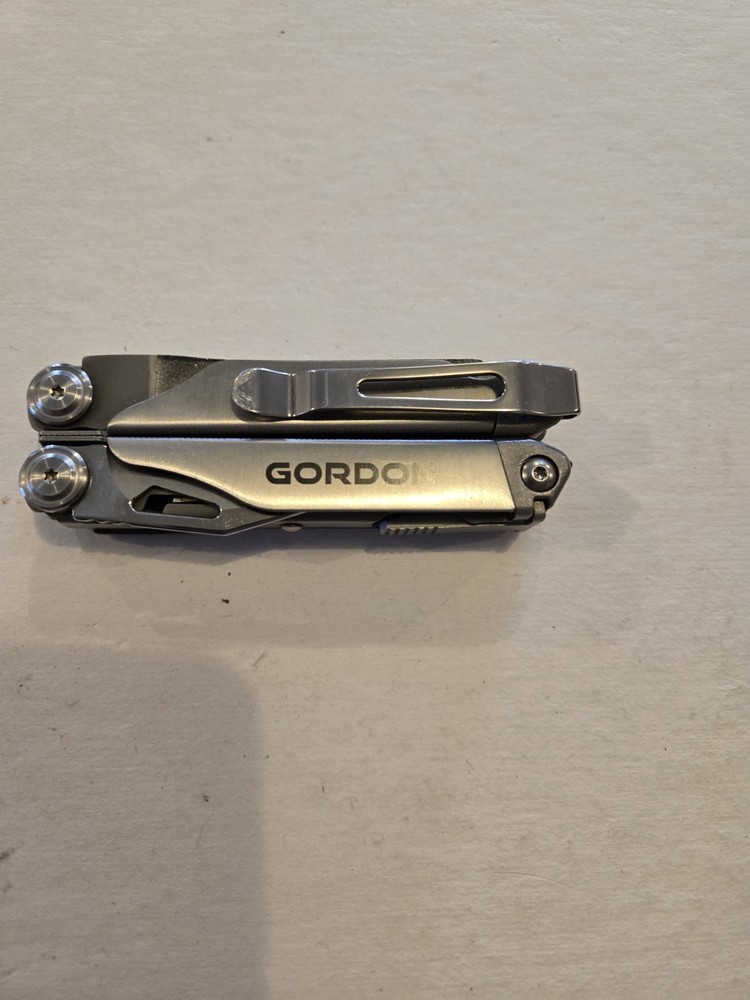 GORDON Multi Tool, Silver - (TSA Confiscated)