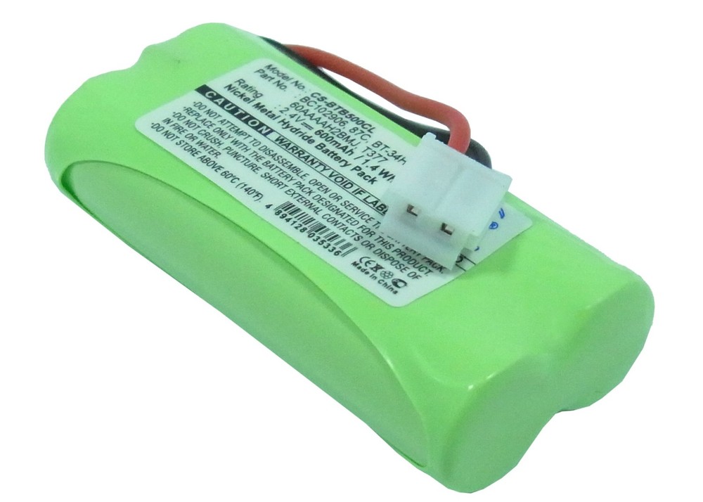 Battery for Binatone BB500,BB600,Big button,Big button combo,E3800,E800,BT-34H
