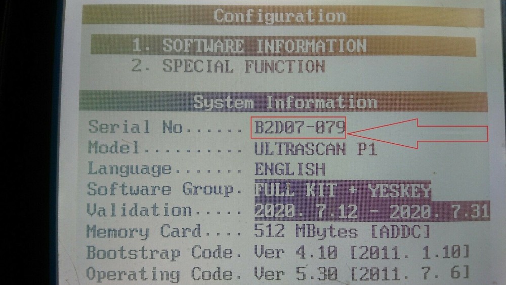 Hanatech Ultrascan Multiscan 512mb Card