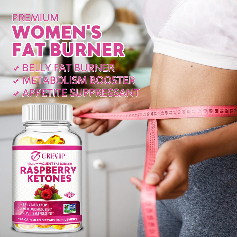 120pcs Raspberry Ketones - Weight Loss, Digestive Support - Apple Cider Vinegar