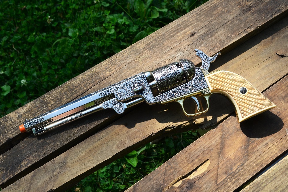 Colt M1851 Navy Revolver Pistol - Civil War - 1851 - Wild West - Denix Replica