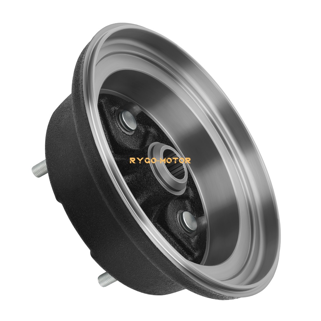 Front Brake Drum W/Bolts for Kawasaki KAF400 Mule 600 610 2005-2016 41038-0013