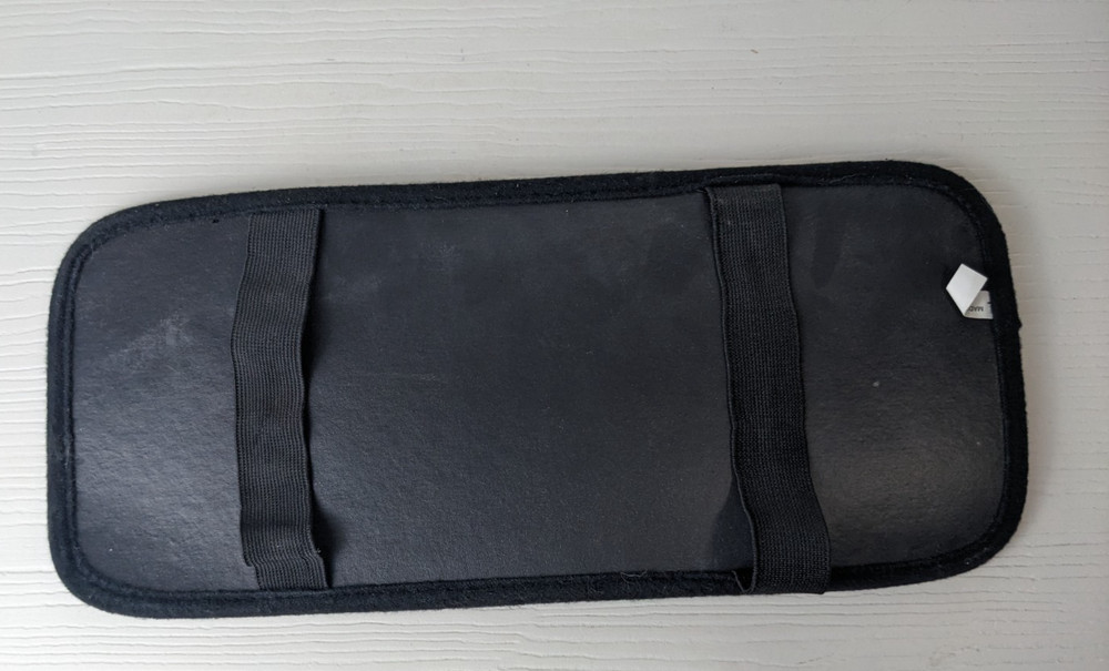 vintage cd visor holder holds 10 discs basic black