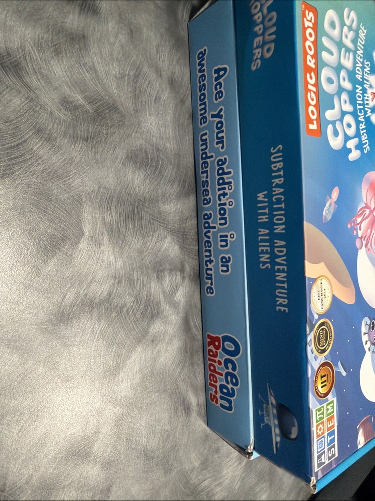 Logic Roots Cloud Hoppers & Ocean Raiders Game, Educational FUN