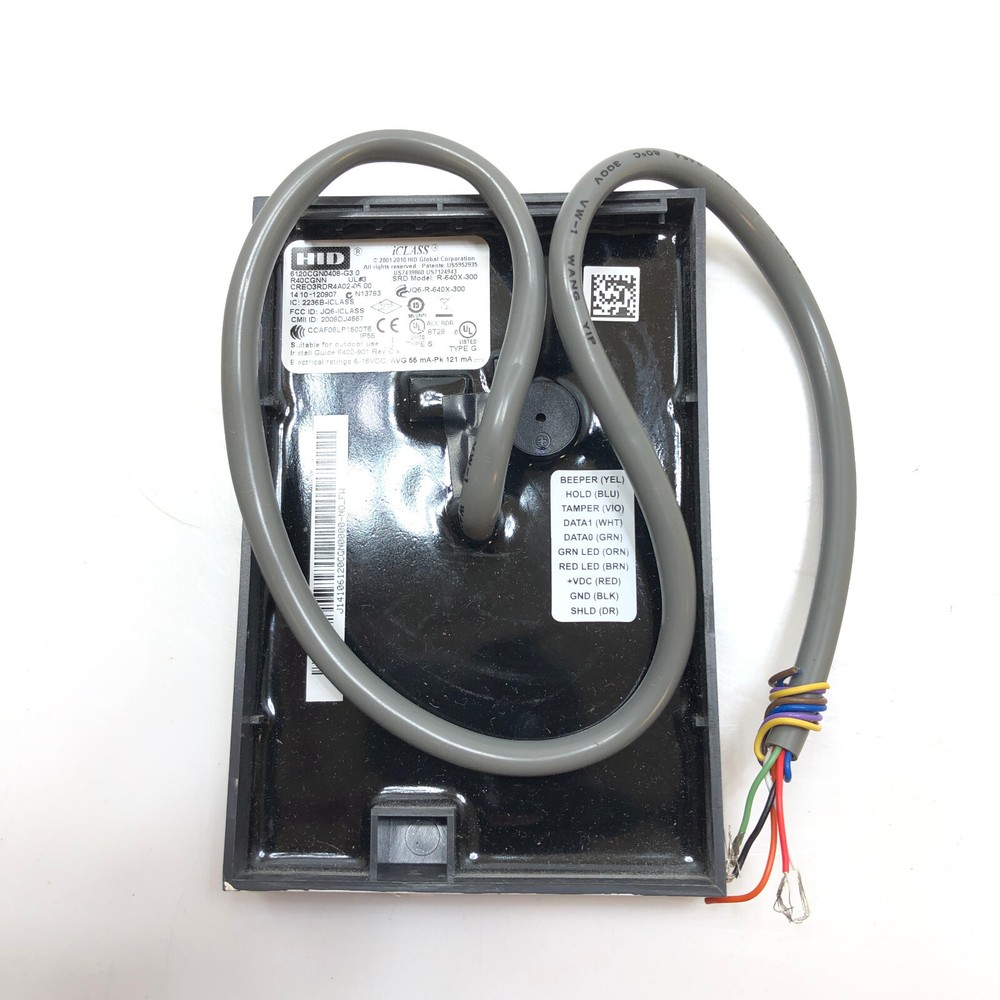 HID 6125CKN0400 MultiClass RP40 Wall Switch Reader