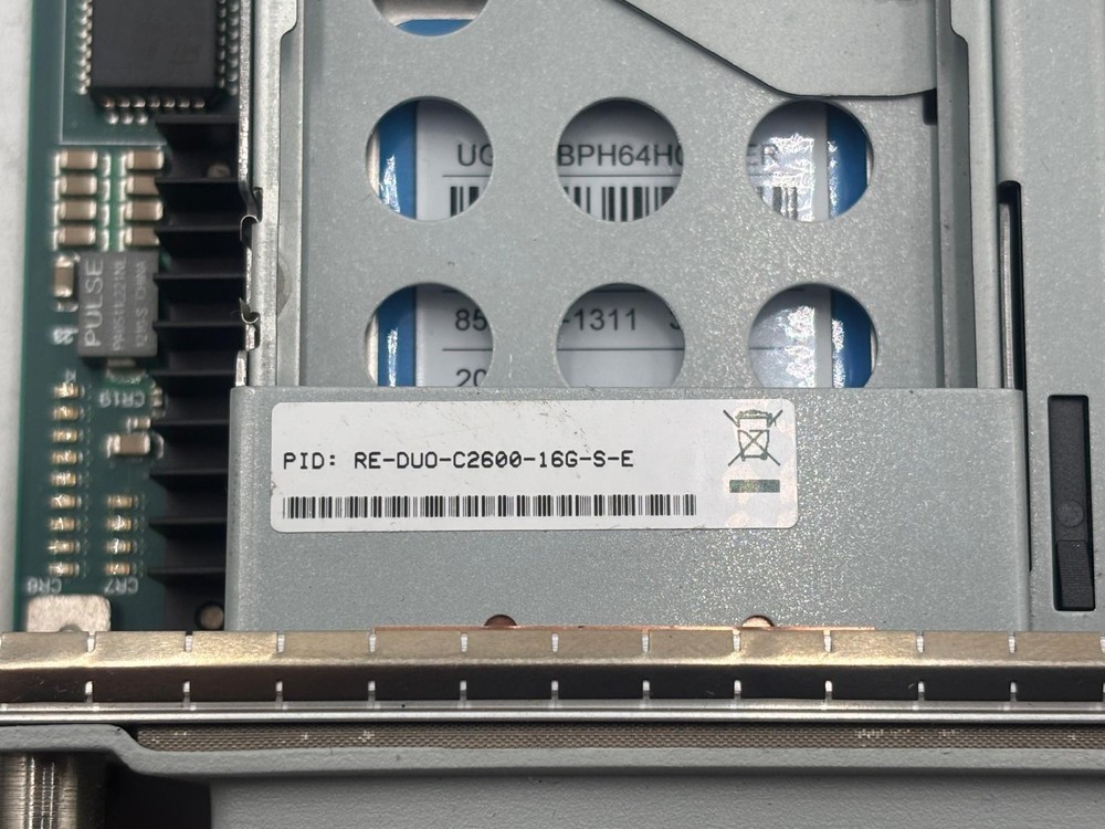 JUNIPER RE-DUO-C2600-16G-S-E Routing Engine w/ Dual Core 2600MHz processor