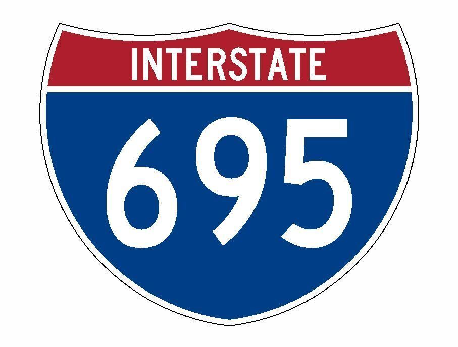 Interstate 695 Sticker Decal