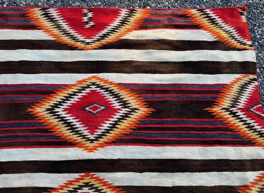 Navajo Third Phase Chiefs Blanket - Transitional Period