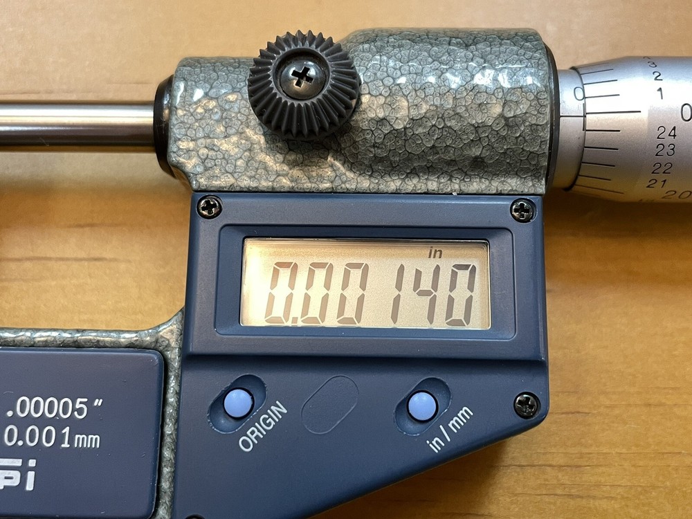 SPI Digital Micrometer In Case 10-871-2 measuring device