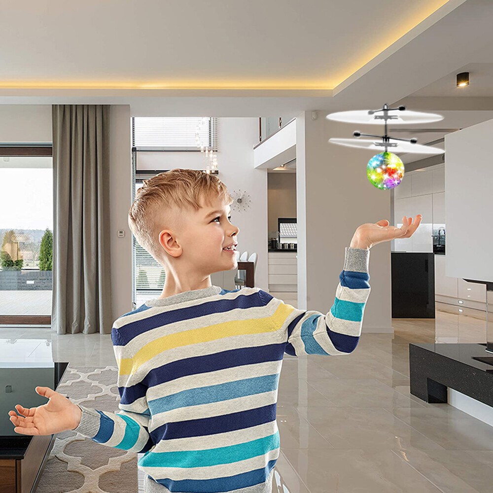 Toys for Boys Flying Ball LED 3 4 5 6 7 8 9 10 11 Year Old Kids Birthday Gifts