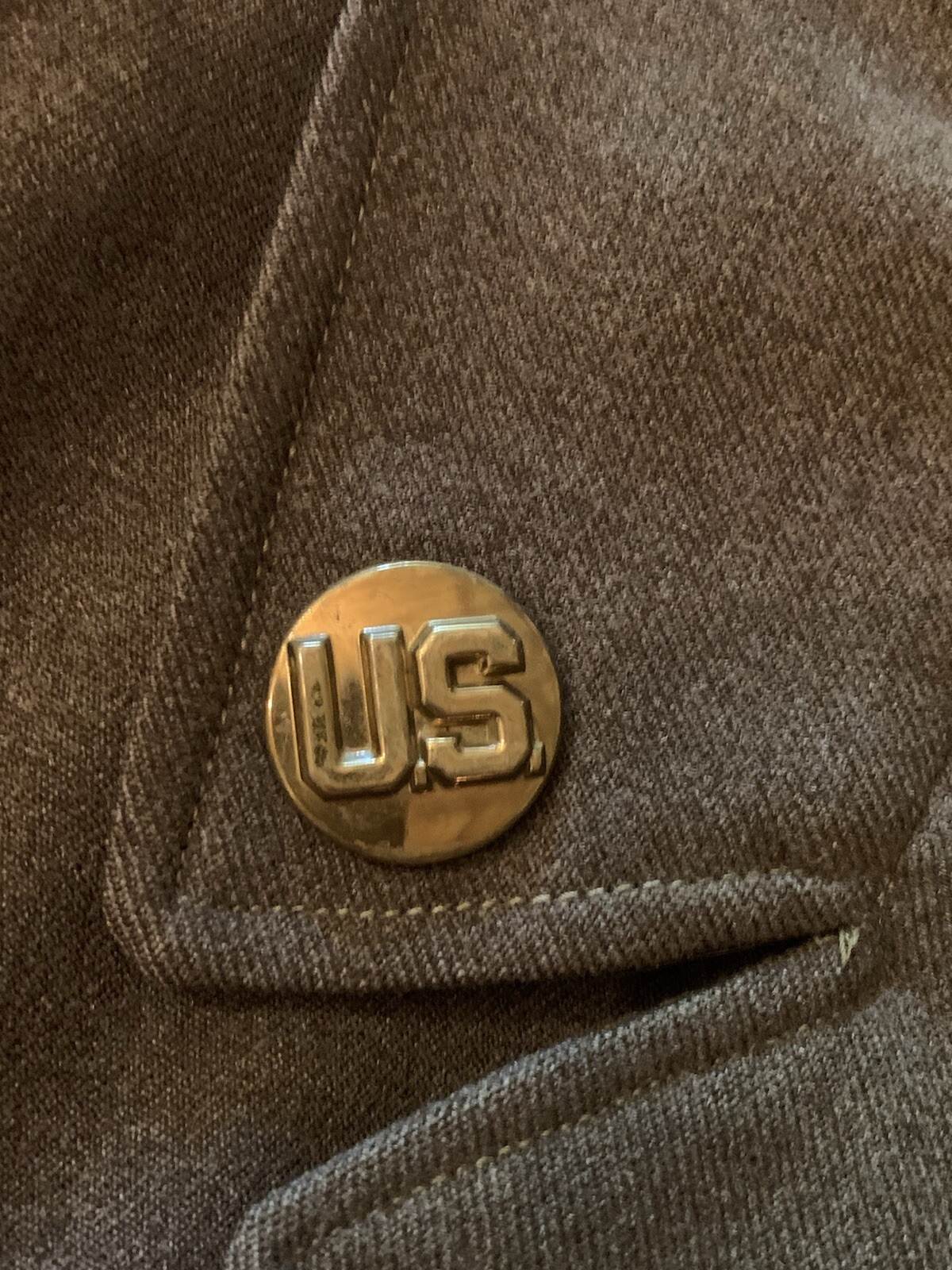 Vintage World War II Army Decorated Wool Jacket