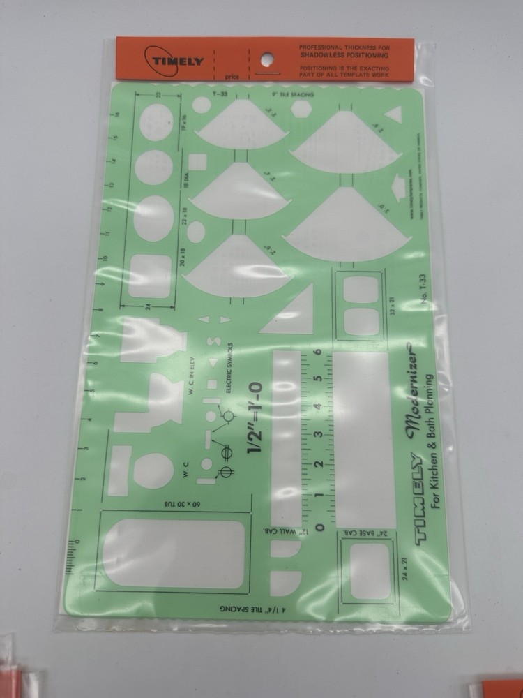 Timely Stencil Set (New) - Professional Thickness For Shadowless Positioning