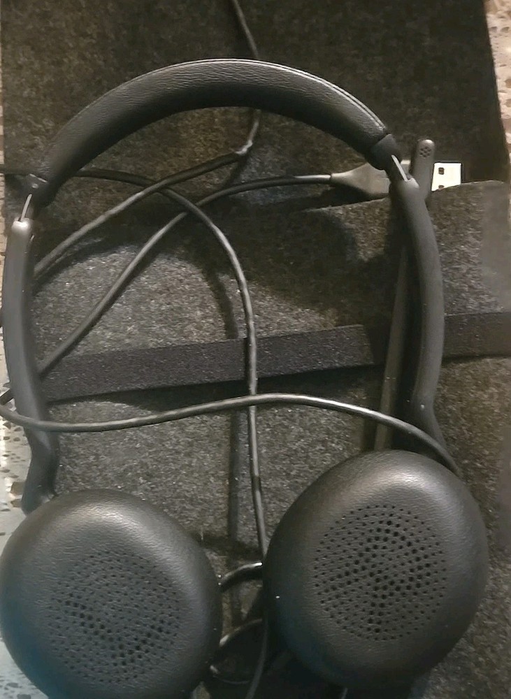 Jabra Evolve2 30 UC Wired Headset, USB-C, Stereo -Black - New Without Box