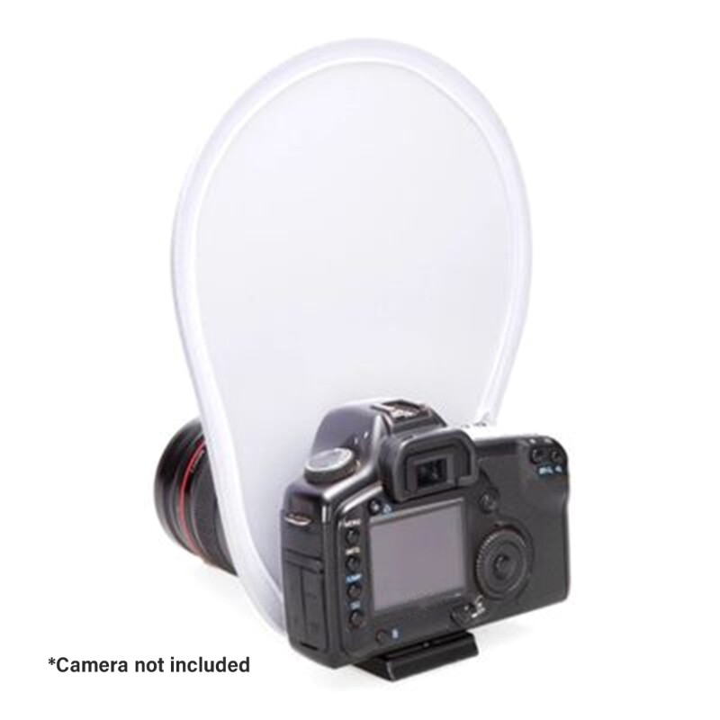 Camera Flashes Lens Diffuser White Soft Bag Reflective Photography Accessory
