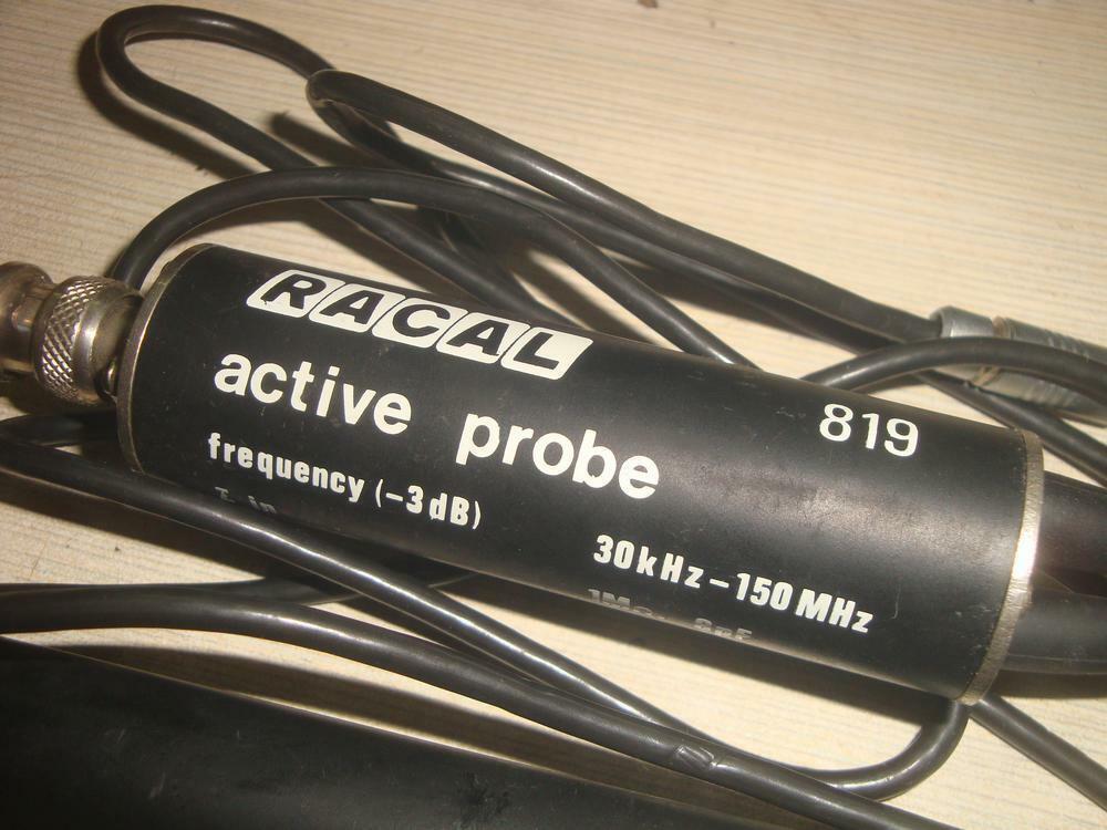 RACAL 819 Active Probe 30kHz~150MHz, 20dB