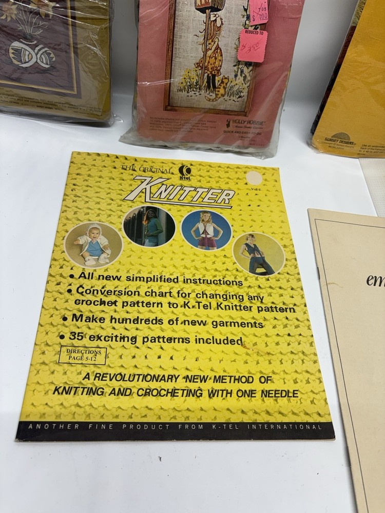Group Of Embroidery Items