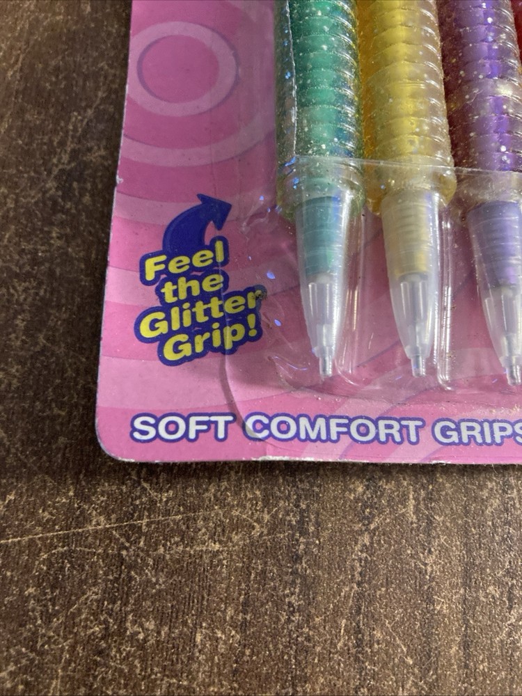 Writezone Glitter Grip Mechanical 5 Pack Pencils