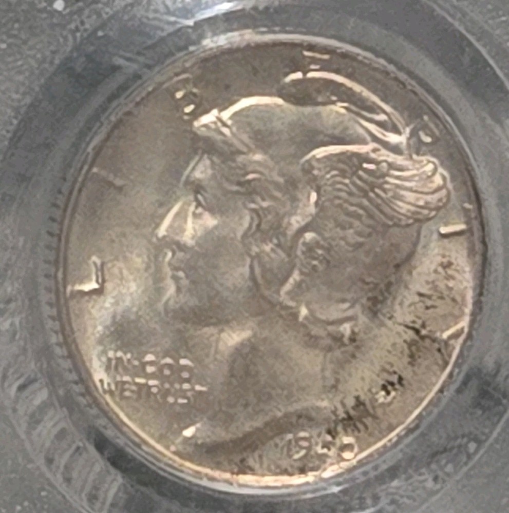 1940 S Mercury Dime PCGS MS65