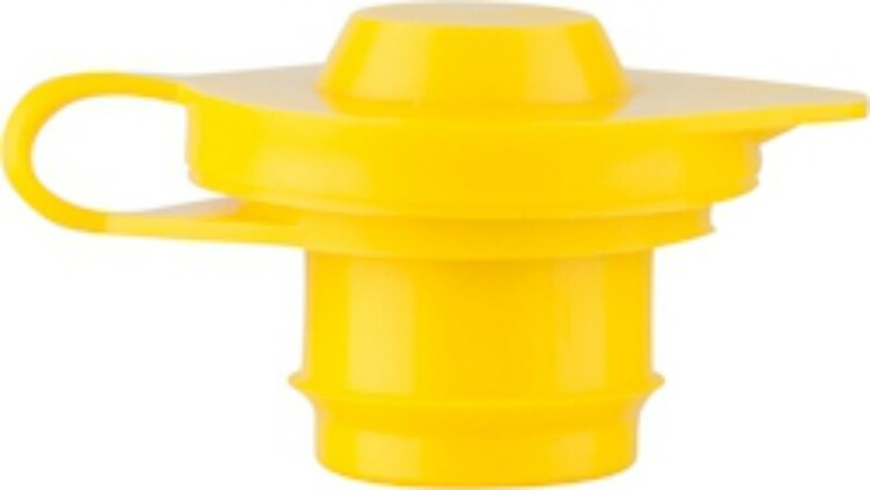 4 - Yellow VENT CAPS Gas Fuel Can Midwest Blitz Wedco Briggs Scepter HEAVY DUTY