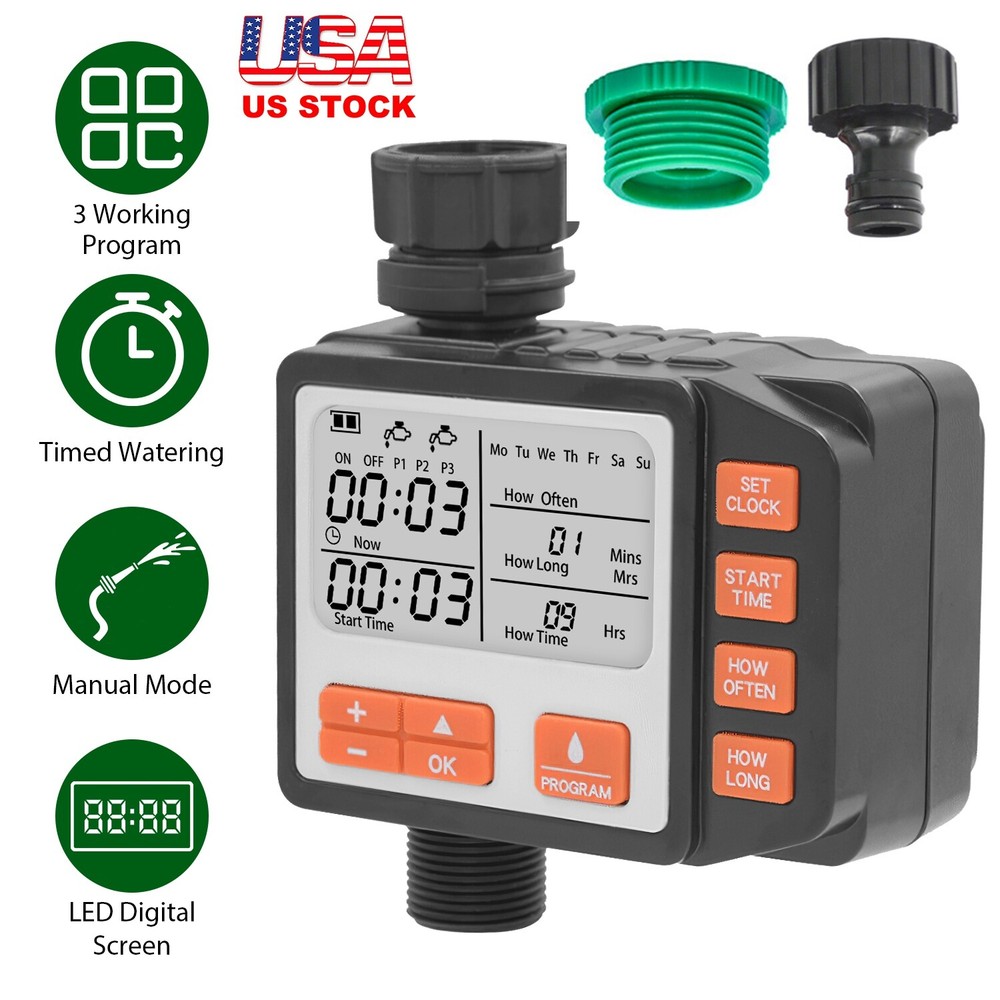Sprinkler Timer Programmable Automatic Watering Irrigation System Controller