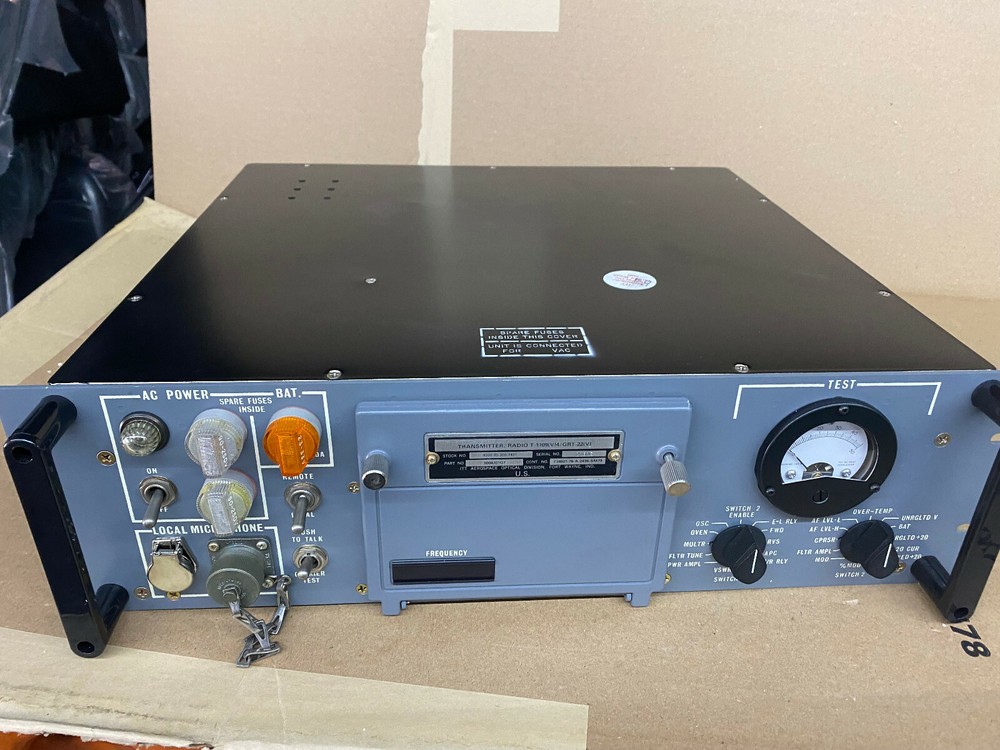 ITT Aerospace T-1109 GRT-22 Radio Transmitter 8004201G7
