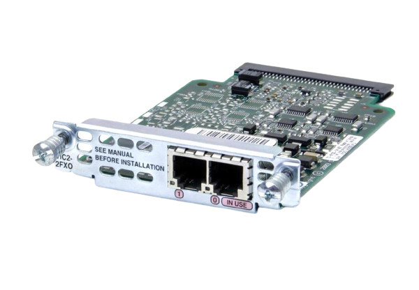Cisco 2-Port FXO Voice Network Module (NIM-2FXO=)