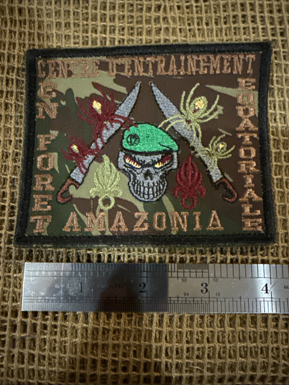 French Army Jungle Warfare Training Center Camo Patch