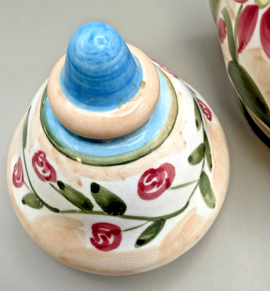 H. BeaugArt Designs Ceramic Teapot-Floral Pattern