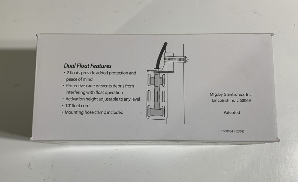 Pro Series Pumps PHCC Dual Dual Float Automatic Float Switch & Controller #DFC1