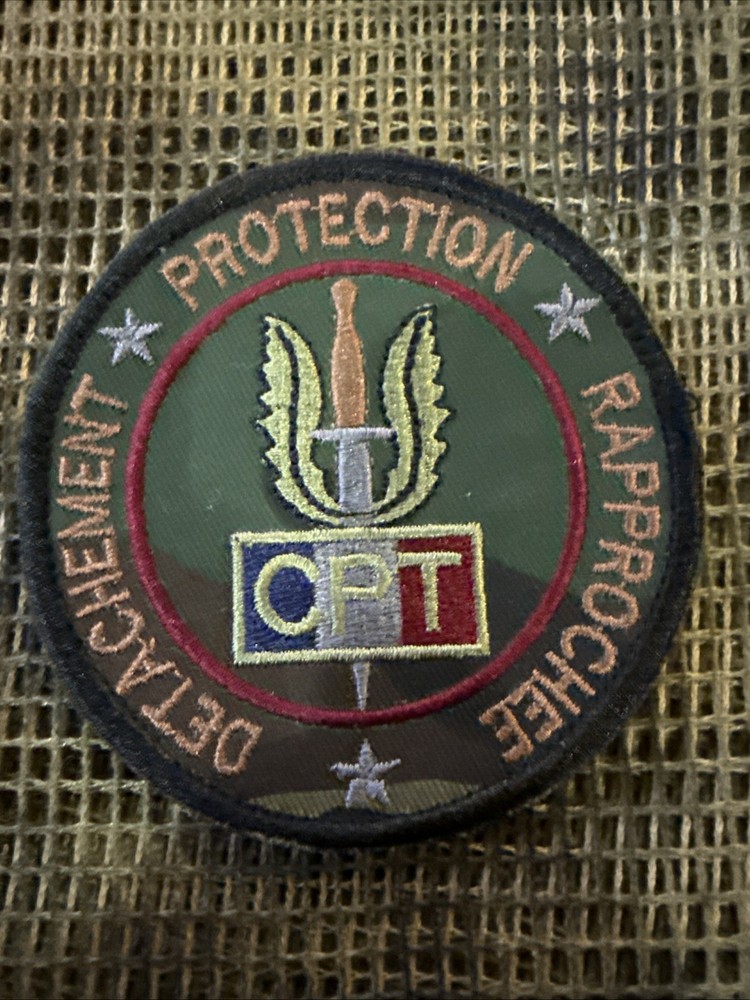French Foreign Legion Detachment Protection Rapprochee Afgan War Patch