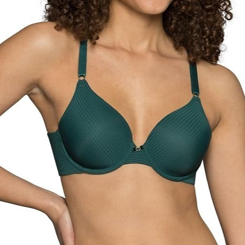 Vanity Fair Beauty Back Full Coverage Underwire Bra, Green/Black Stripped 40C